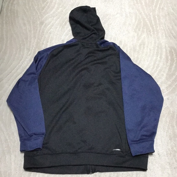 Adidas climawarm blue and black hoodie - Picture 5 of 7